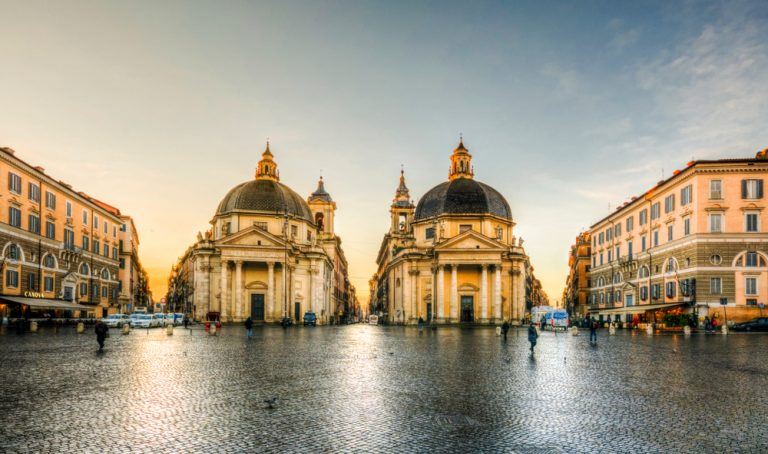 Resultado de imagen de piazza di popolo