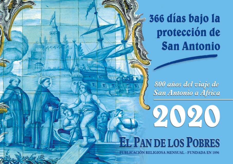Calendario 2020. 366 dias bajo la proteccion de San Antonio Calendario 2020. 366 dias bajo la proteccion de San Antonio