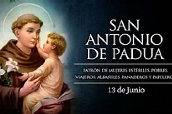 13 de junio San Antonio de Padua