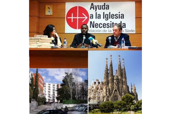 Ayuda a la Iglesia necesitada. Madrid y Barcelona