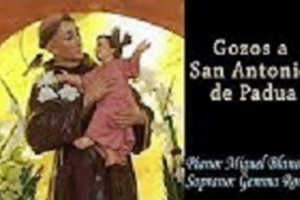 Gozos a San Antonio de Padua