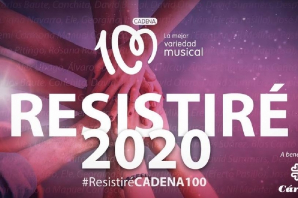 Resistiré, lo que se obtenga a beneficio de Cáritas