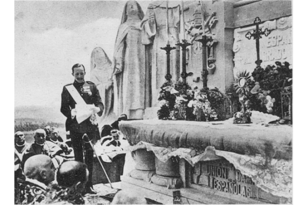 alfonsoXIII_sagradocorazon España renovará su consagración al Sagrado Corazón de Jesús el 30 de Junio