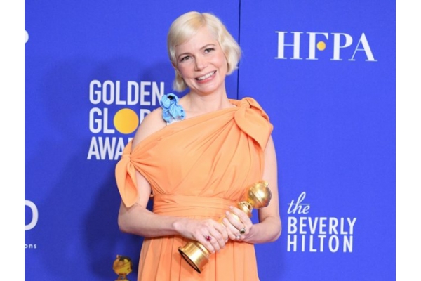 La actriz Michelle Williams y su discurso proaborto en los Globos de Oro