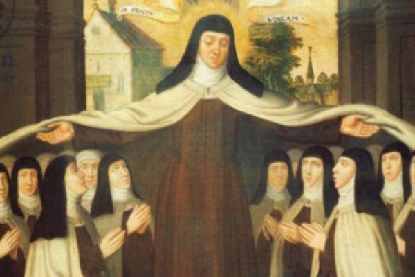 El amor de Santa Teresa por su sobrina, primera carmelita americana