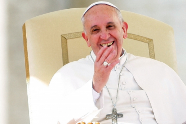 El origen del buen humor del Papa Francisco