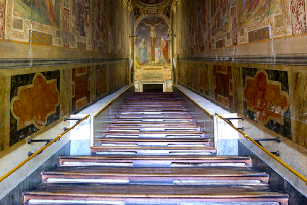 La Escalera Santa, lugar más sagrado de Roma