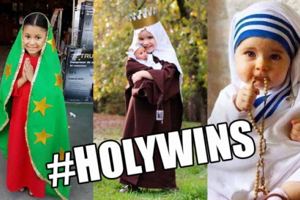 Más de 20 parroquias de diócesis en España se unirán a la celebración de Holywins. holywins-halloween