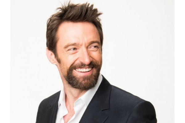 El actor Hugh Jackman da las gracias a su esposa