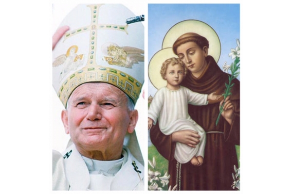 San Juan Pablo II y San Antonio de Padua ¿Tuvo oportunidad San Juan Pablo II de expresar su devoción especial a San Antonio?