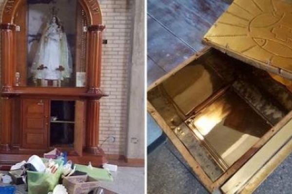Oleada de profanaciones, ataques y robos en las iglesias de Venezuela Oleada de profanaciones, ataques y robos en las iglesias de Venezuela