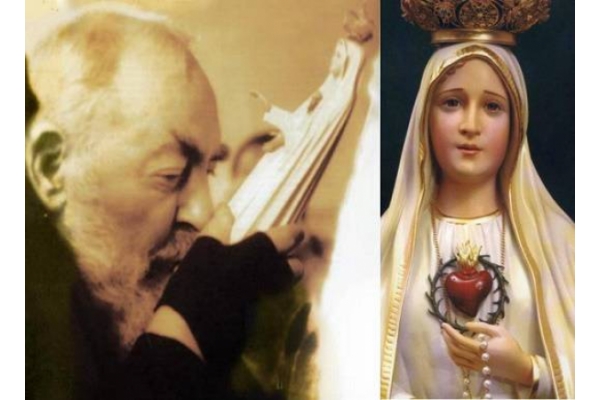 Vuelve a San Giovanni Rotondo la misma Virgen peregrina de Fátima que curó milagrosamente al Padre Pío
