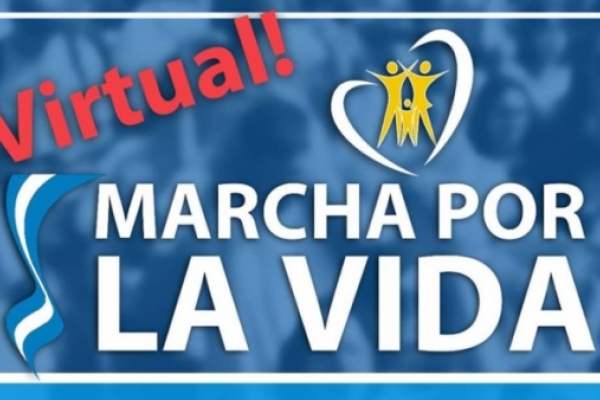 Éxito de la Marcha digital por la Vida en Argentina