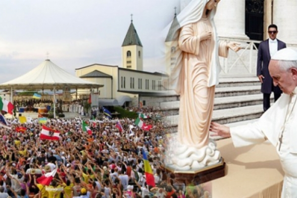 Respaldo del Papa Francisco a Medjugorje. Envía por primera vez mensaje a los jóvenes reunidos en su "Festival" anual