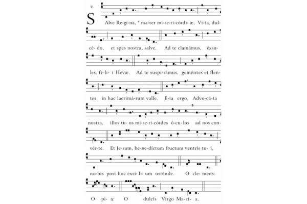 Impresionante interpretación coral de la Salve Regina