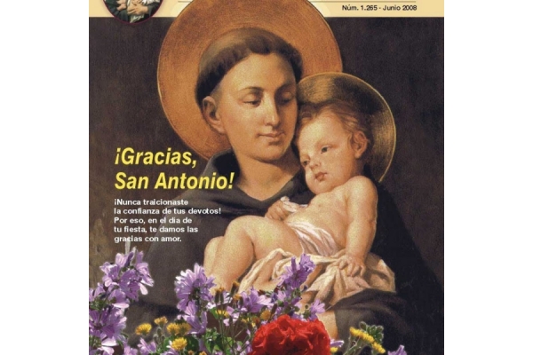 Gracias San Antonio de Padua por tu protección y consuelo. Este virus lo paramos rezando