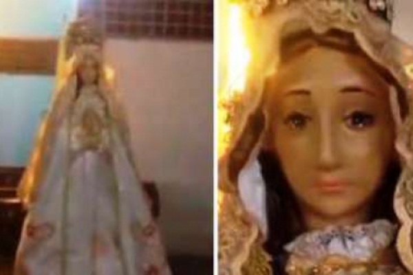 Una imagen de la Virgen María lloró en Venezuela, Diócesis se pronuncia