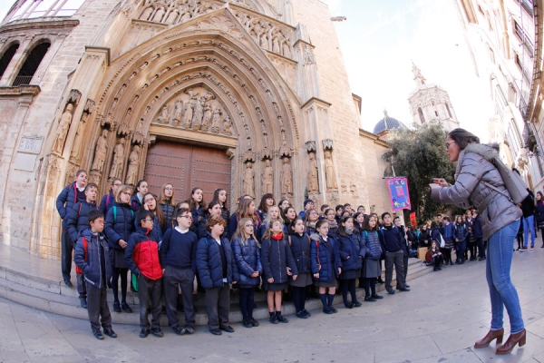 Valencia: sus calles serán animadas por los villancicos de más de 1.500 estudiantes