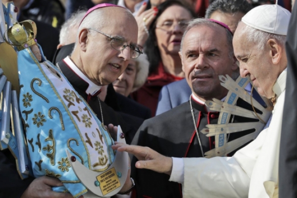 La Virgen de las Malvinas vuelve a Argentina