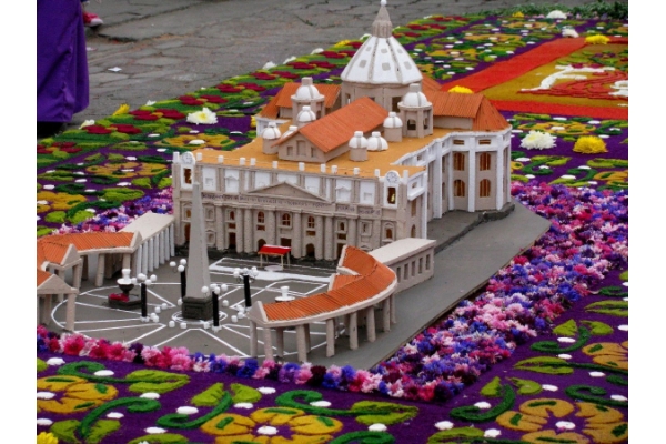 Guatemala y sus alfombras de Semana Santa