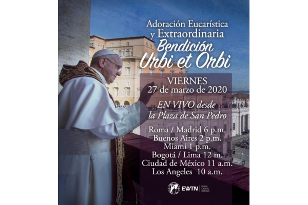 ¿Por qué la bendición del Papa este viernes será única en la historia?