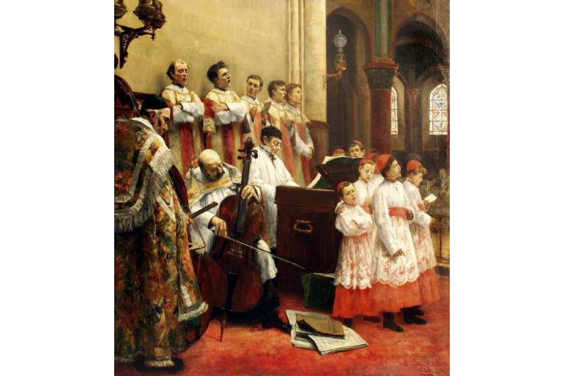 El coro-Henri Brispot, 1880