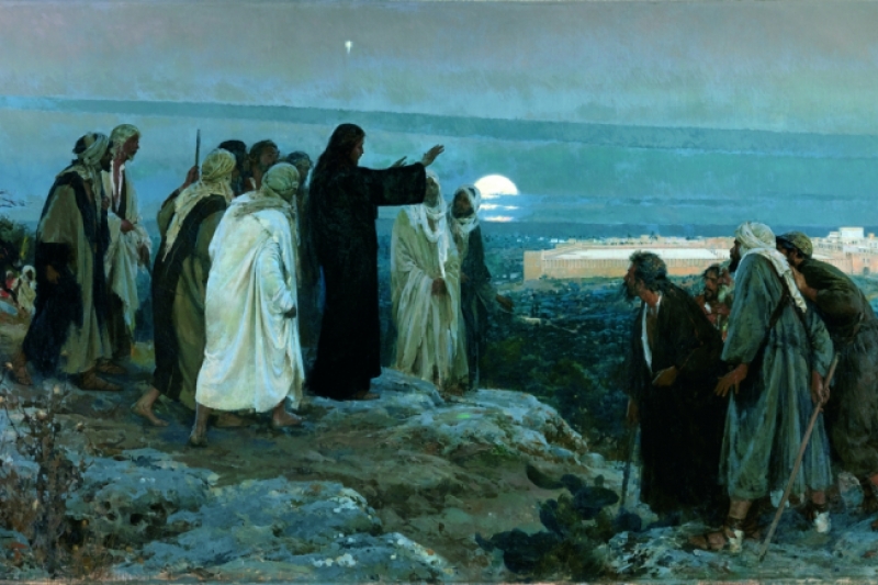 Flevit super illam. Enrique Simonet Lombardo, 1892. Museo del Prado