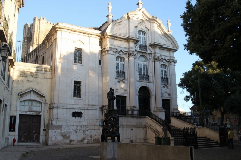 Iglesia de San Antonio en Lisboa – Su Casa Natal