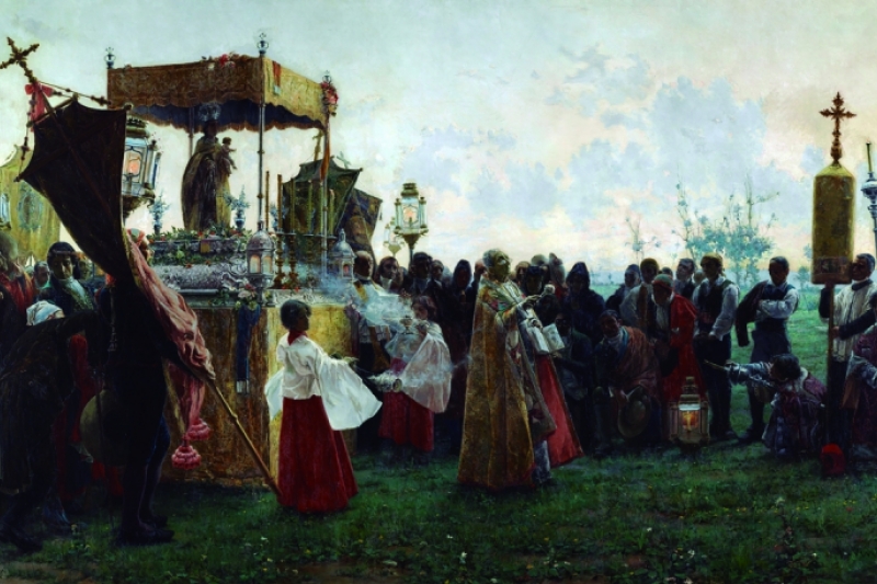 La bendición del campo en 1800