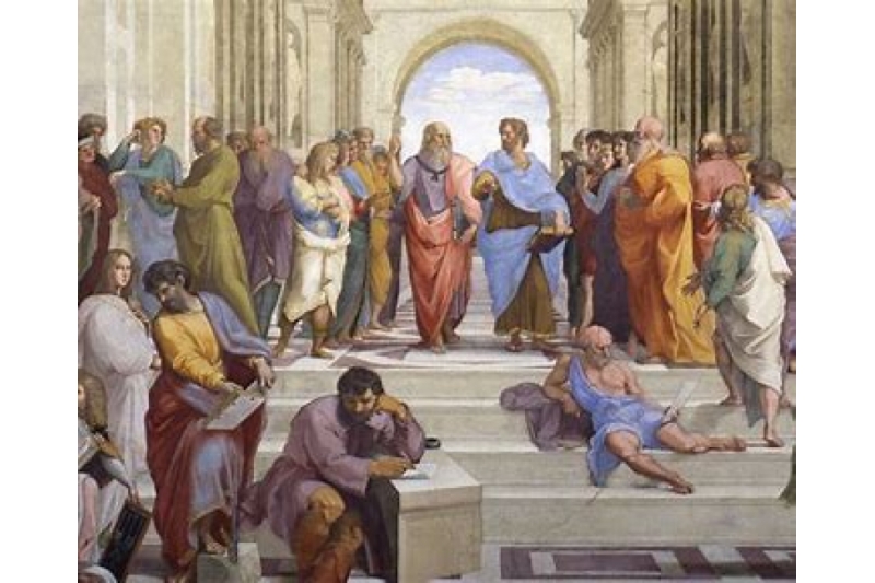 La escuela de Atenas. Rafael Sanzio, 1511. Museos Vaticanos