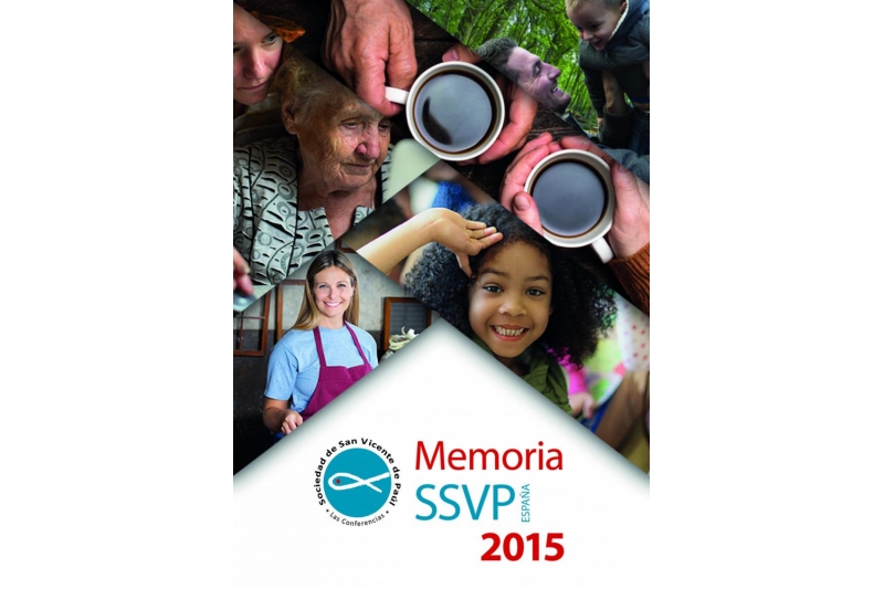 Memoria de la Sociedad de San Vicente de Paúl en España 2015