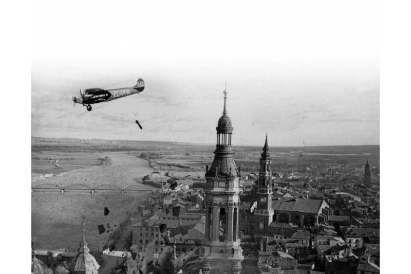 Milagro de las bombas de El Pilar de Zaragoza. Madrugada del 3 de Agosto de 1936