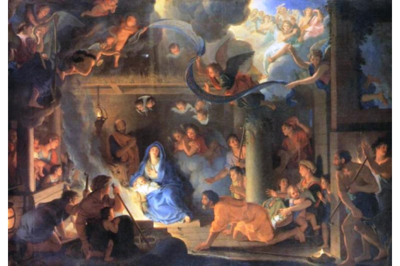 Natividad del Señor - Lebrun 1689 - 25 de Diciembre