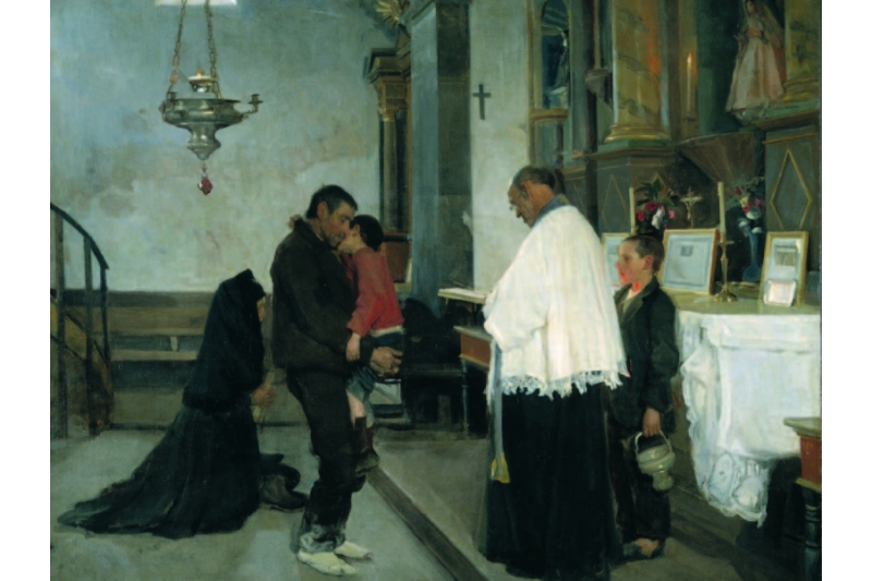 Salus infirmorum. Luis Menéndez Pidal 1896. Museo del Prado (Madrid)