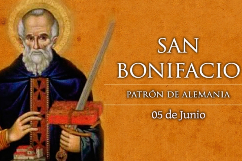 San Bonifacio, Apóstol de Alemania - 5 de Junio