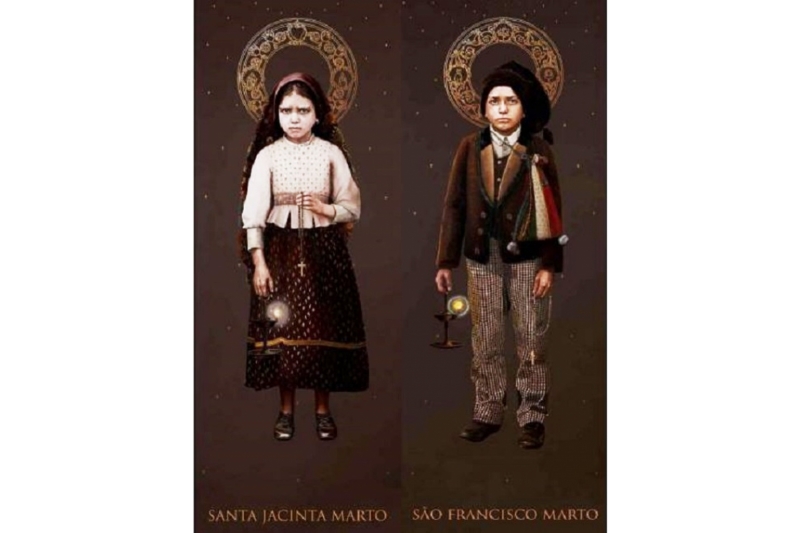 San Francisco y Santa Jacinta Marto, videntes de la Virgen de Fátima – 20 de Febrero