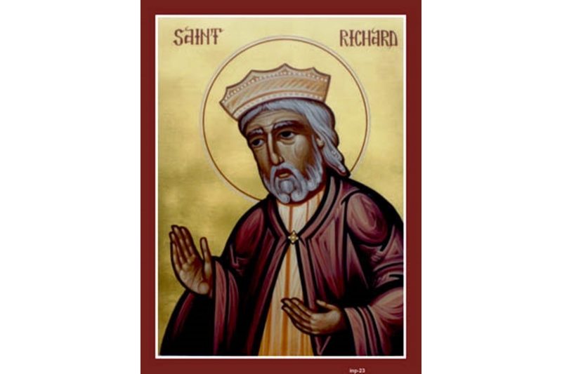 San Ricardo, Rey de Inglaterra - 7 de Febrero