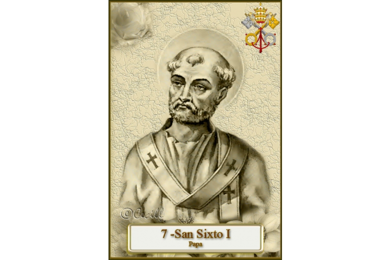 San Sixto I, Papa y Mártir – 3 de Abril