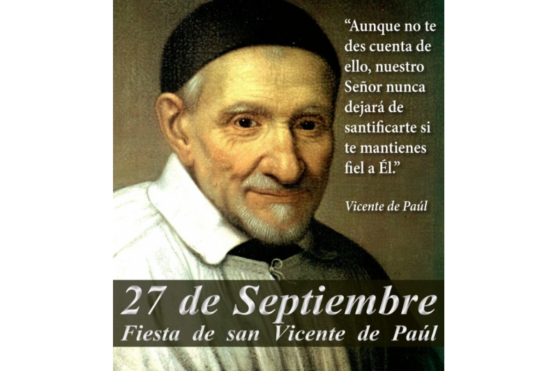 San Vicente de Paúl - 27 de Septiembre