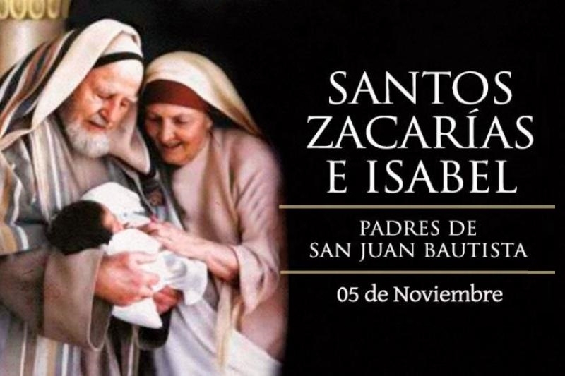 San Zacarías, Profeta e Isabel - 5 de Noviembre