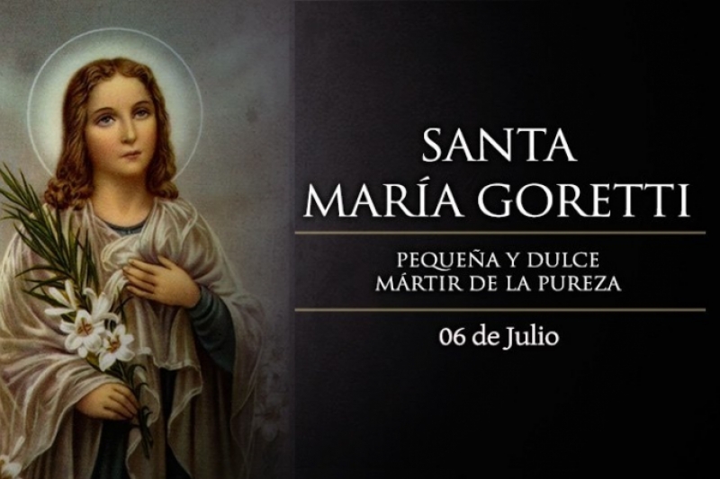 Santa María Goretti. Virgen y Mártir - 6 de Julio