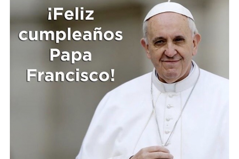 Papa Francisco-El Pan de los Pobres ¡Feliz cumpleaños 83 Papa Francisco!