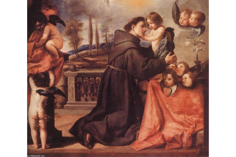 San Antonio de Padua - El Pan de los Pobres Encomendar los niños a San Antonio de Padua