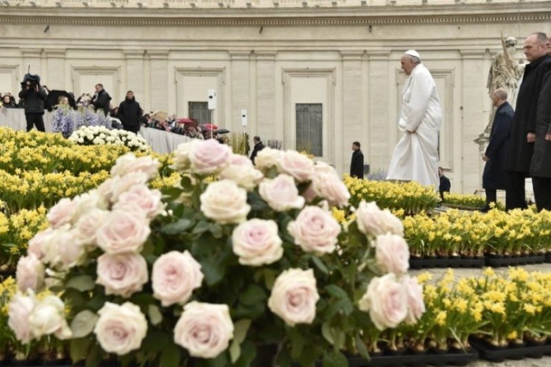 Papa Francisco-El Pan de los Pobres Audiencia General Papa Francisco 4 de Abril de 2018