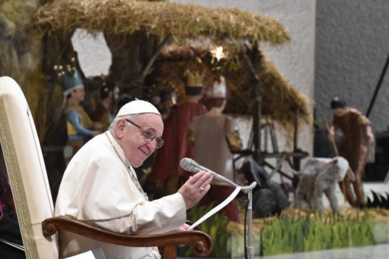 Papa Francisco-El Pan de los Pobres Audiencia General, 2 de enero de 2019