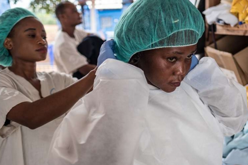 Brote de ébola en Rep. dem del Congo se une a covid y sarampión. Cáritas responde Brote de ébola en Rep. dem del Congo se une a covid y sarampión. Cáritas responde