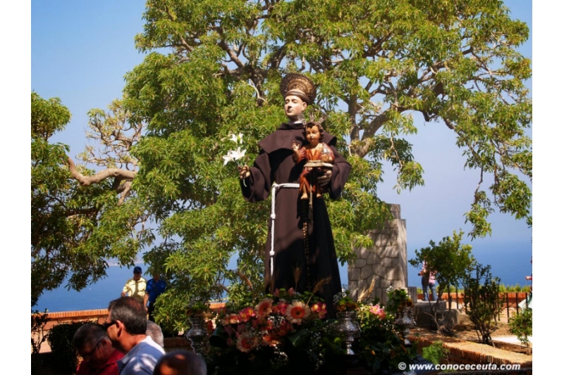 Ceuta honra a San Antonio de Padua