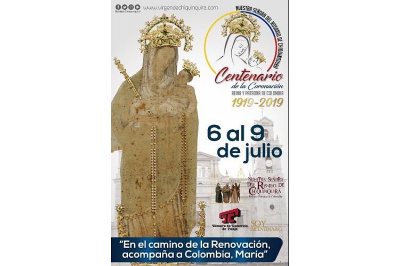 Colombia prepara el centenario de la Coronación de Nuestra Señora del Rosario de Chiquinquirá Colombia prepara el centenario de la Coronación de Nuestra Señora del Rosario de Chiquinquirá