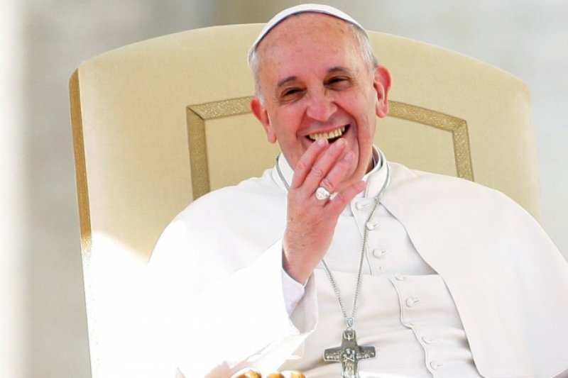 El origen del buen humor del Papa Francisco