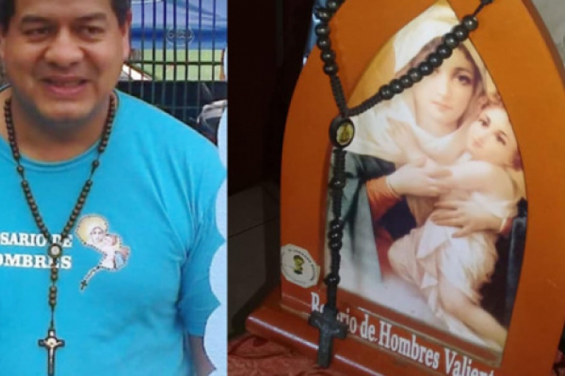 El hombre que sobrevivió a un balazo en el pecho gracias a su rosario El hombre que sobrevivió a un balazo en el pecho gracias a su rosario